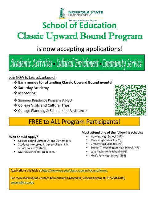 Upward Bound Flyer